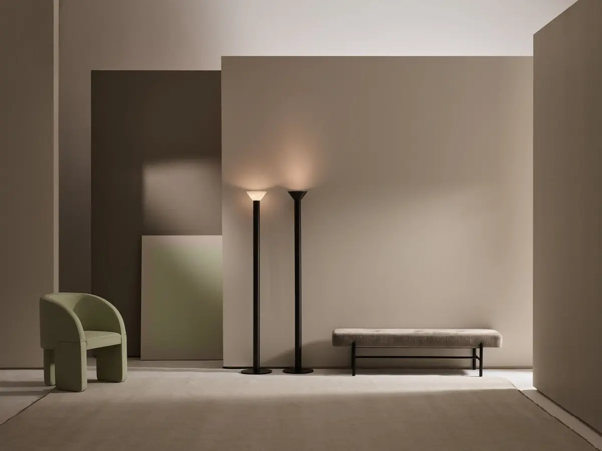 Torres Floor Light, Bronze