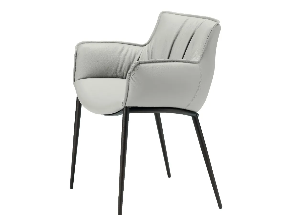 Rhonda chair - cover in Canova softleather