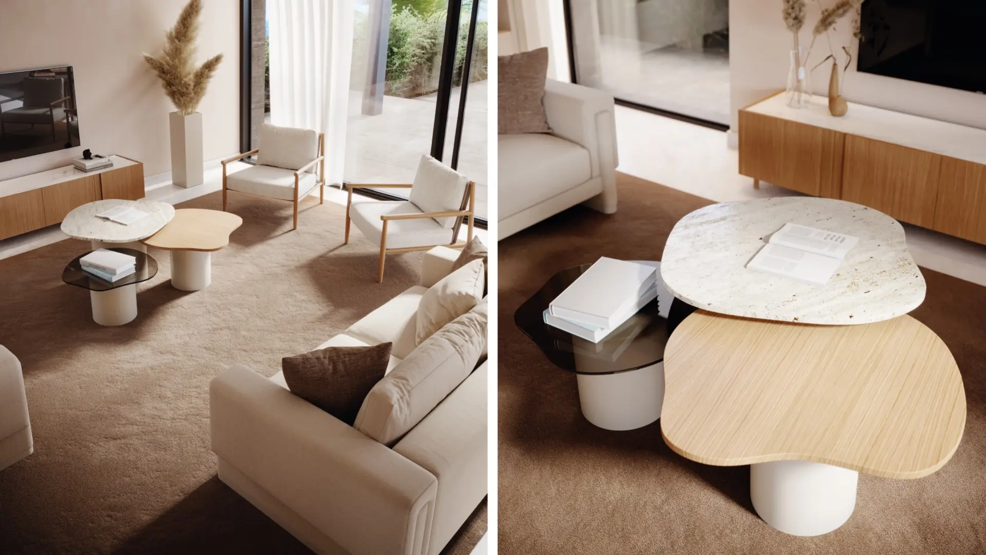 Natur Side Tables