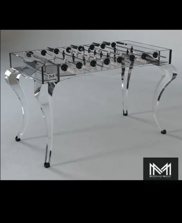 Massimiliano Maggio Made in Italy - Crystal Class Foosball Table