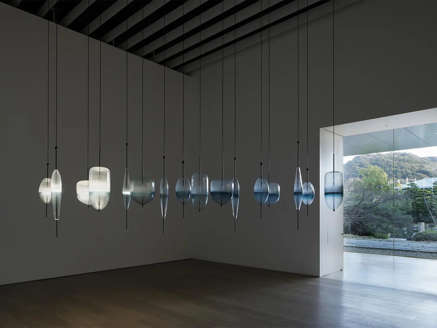 nao tamura, flowt, wonderglass, salone milano, light design, euroluce