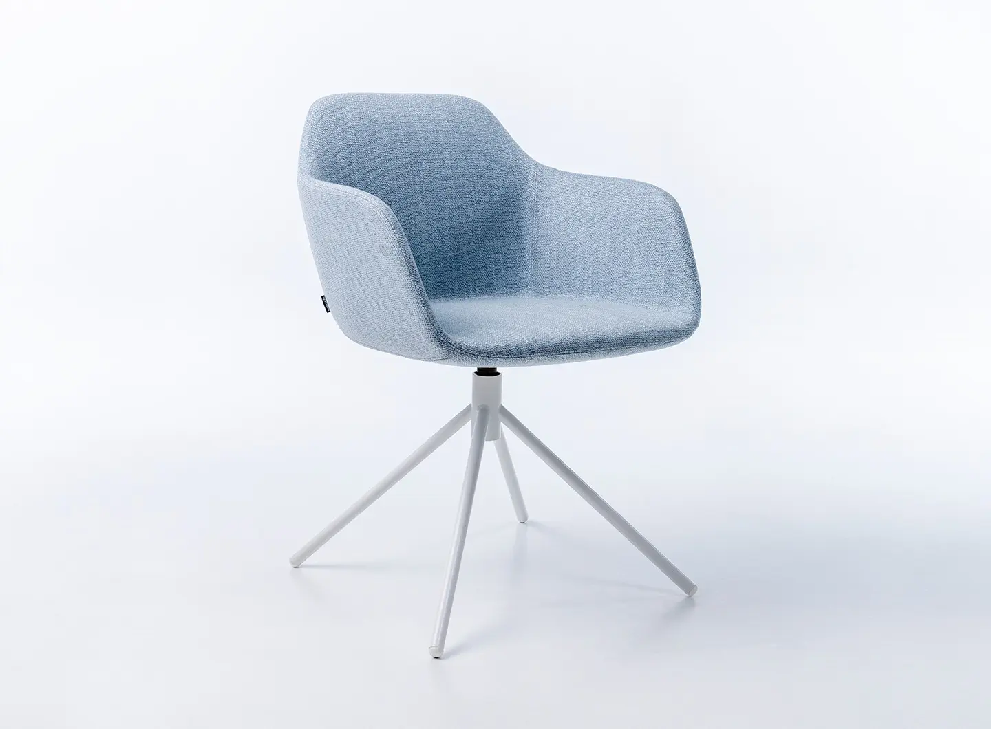 Rialtina with armrests, swivel base