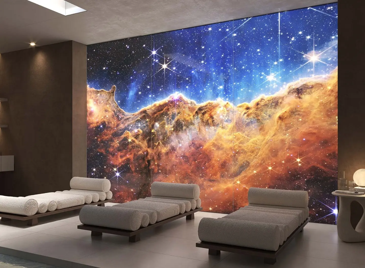 Pannelli decorativi "Cosmic Cliffs" by Tecnografica