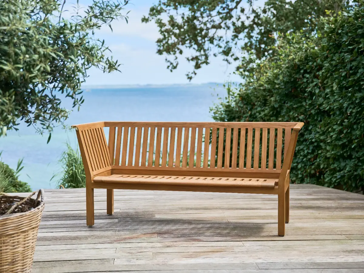 Sika-Design St Catherine teak bench by Arne Jacobsen