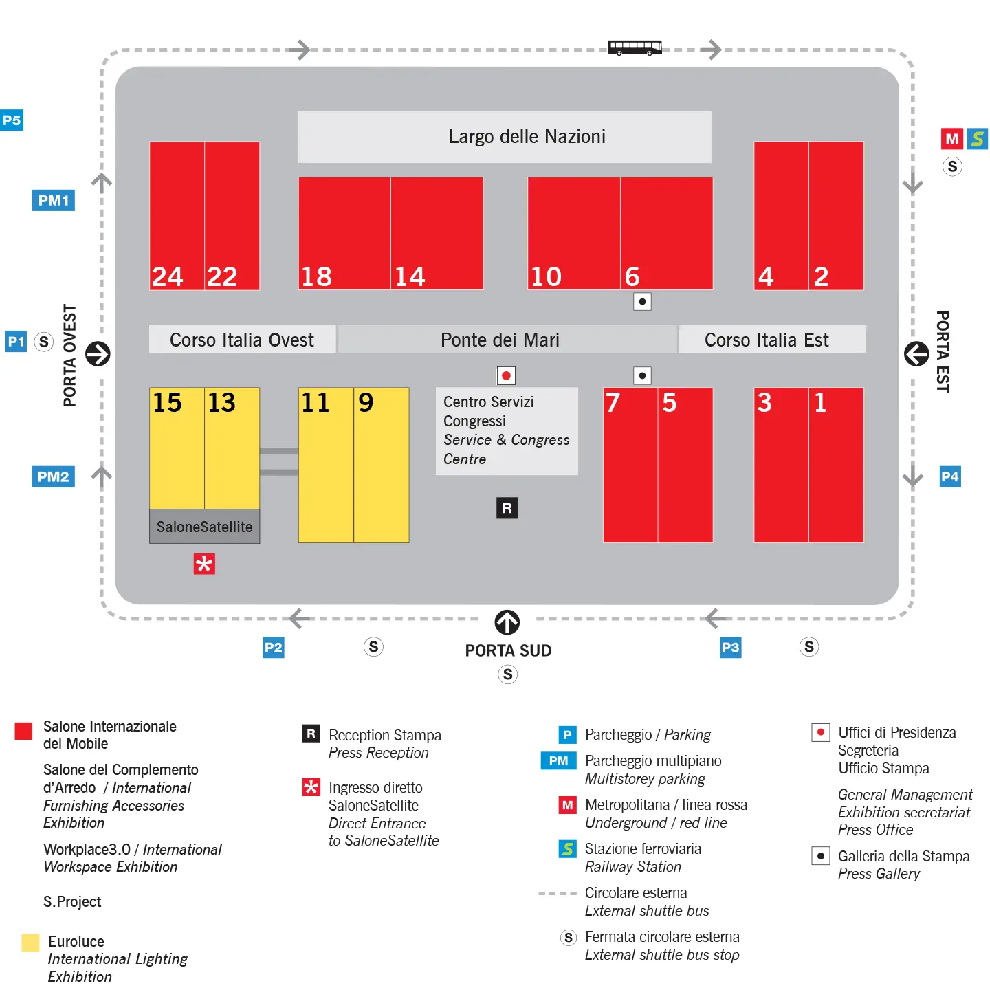 Exhibition Map | Salone del Mobile.Milano 2023