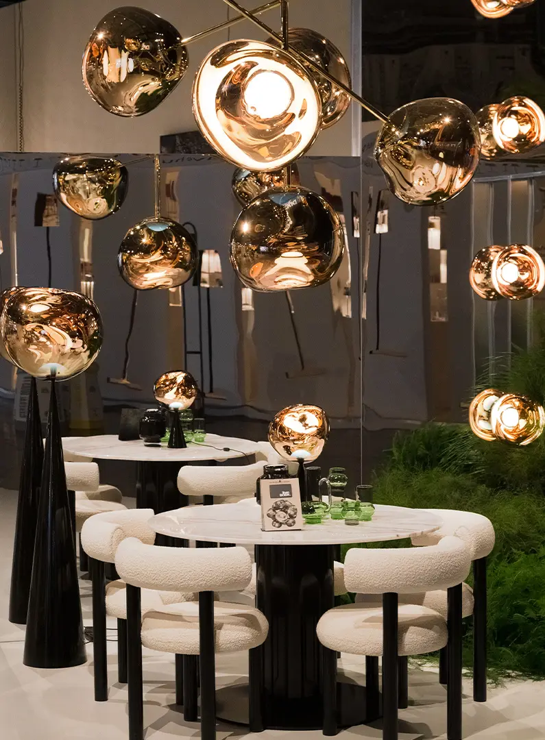 tom dixon, salone milano, stand, euroluce