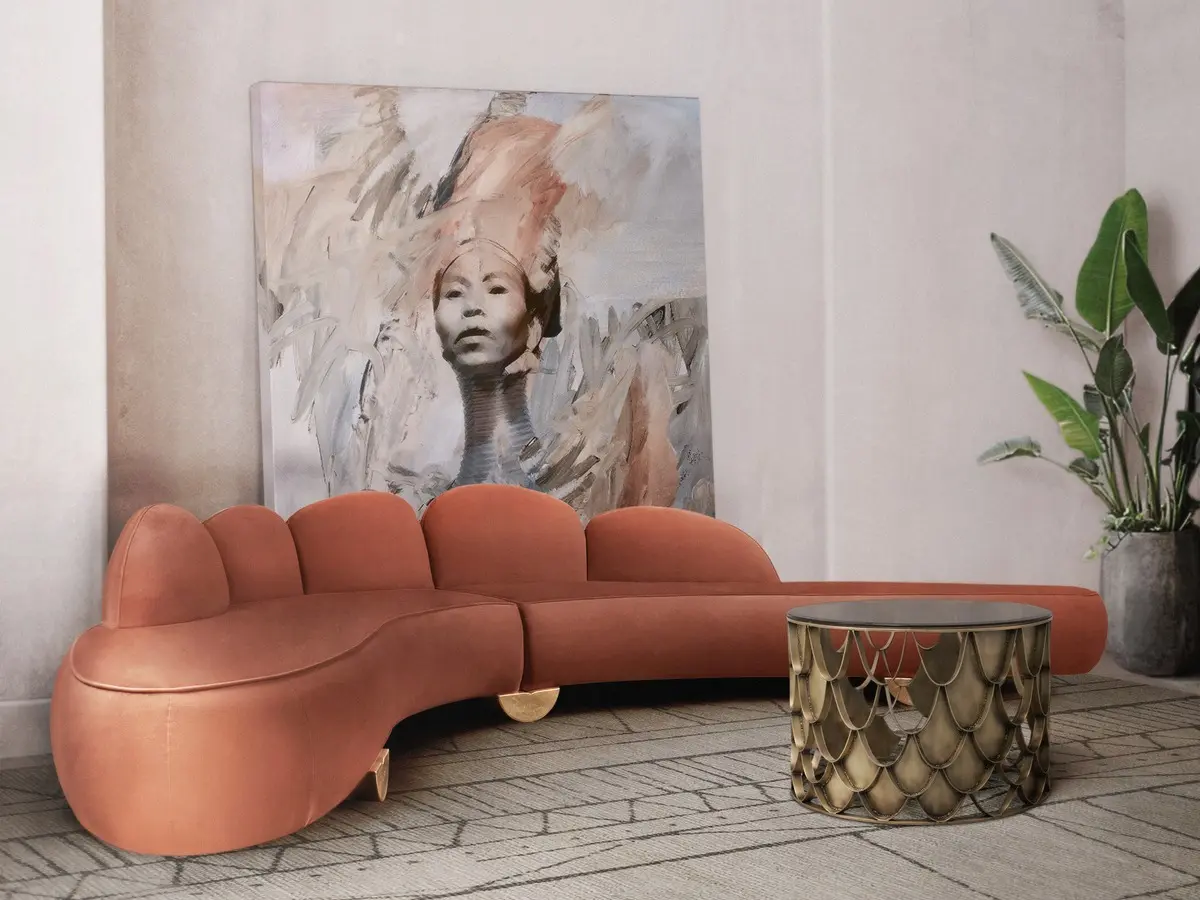 BRABBU - Fitzroy modern corner sofa