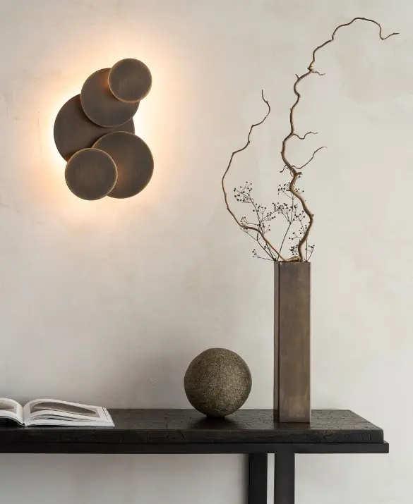 Ethnicraft - Moonlight wall lamp left curve