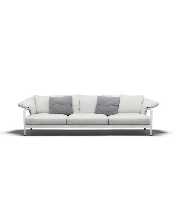 Knoll - Lissoni Outdoor Collection - Lissoni three-seat Sofa by Piero Lissoni, Ph. Federico Cedrone