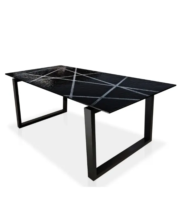 Ficola - Tavolo Flo - Black Parker