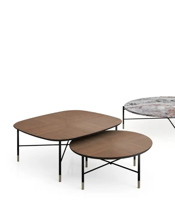 Mambo coffee tables ottomans design Pier Luigi Frighetto