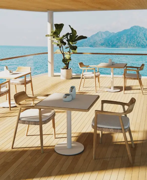 Napoli outdoor table