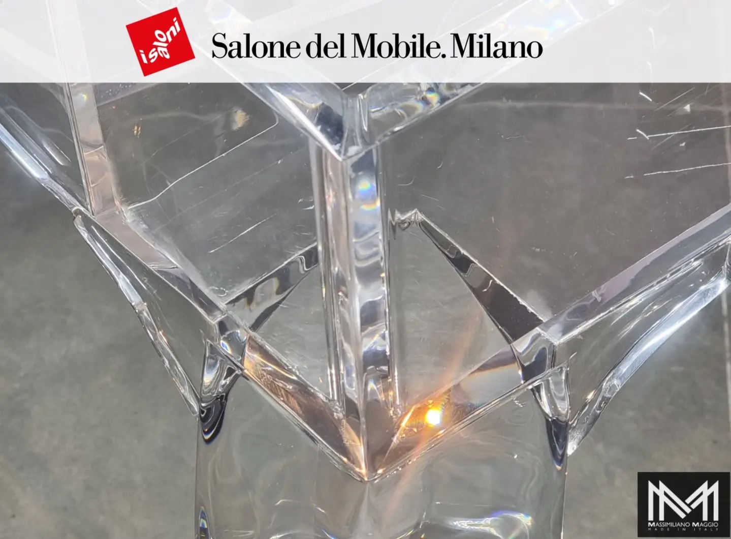 New Acrylic Foosball Table Class Massimiliano Maggio