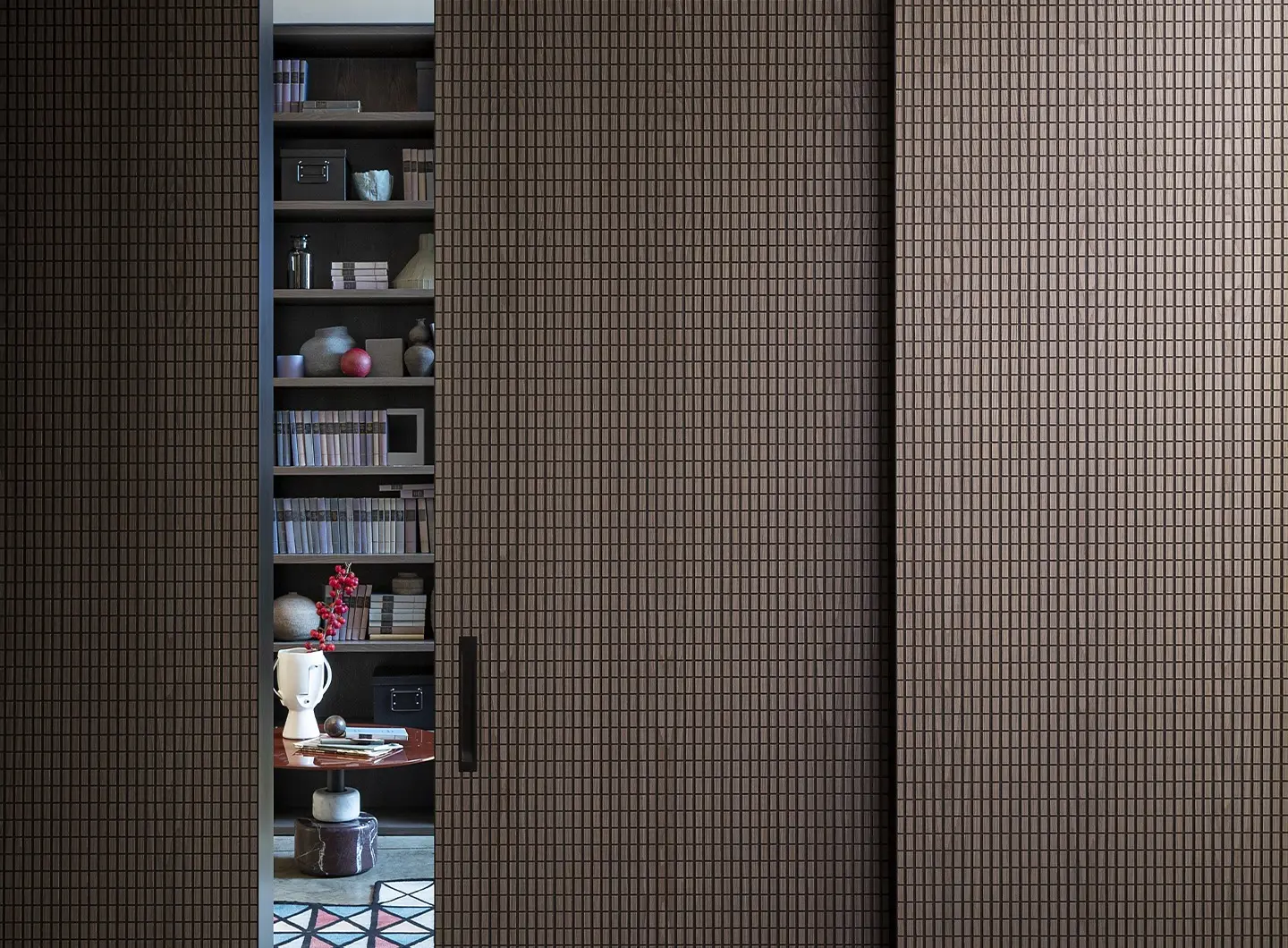 Chocolat boiserie, design Piero Lissoni