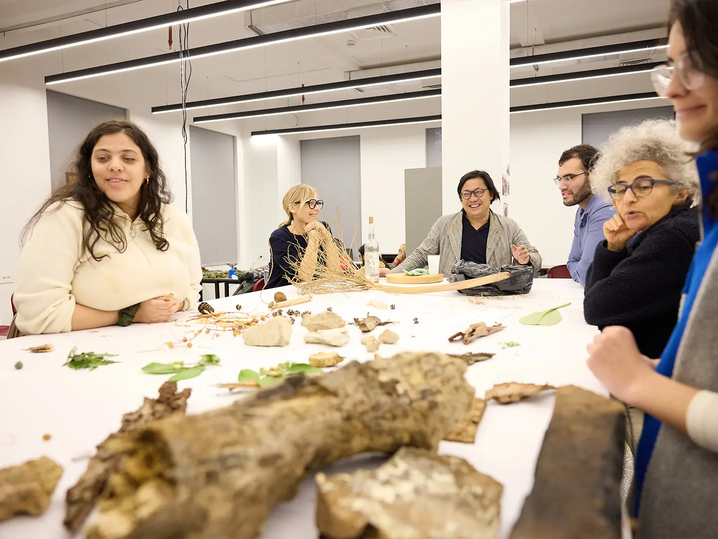 house of today, workshop, beyond foraging, people working, design, lebanon