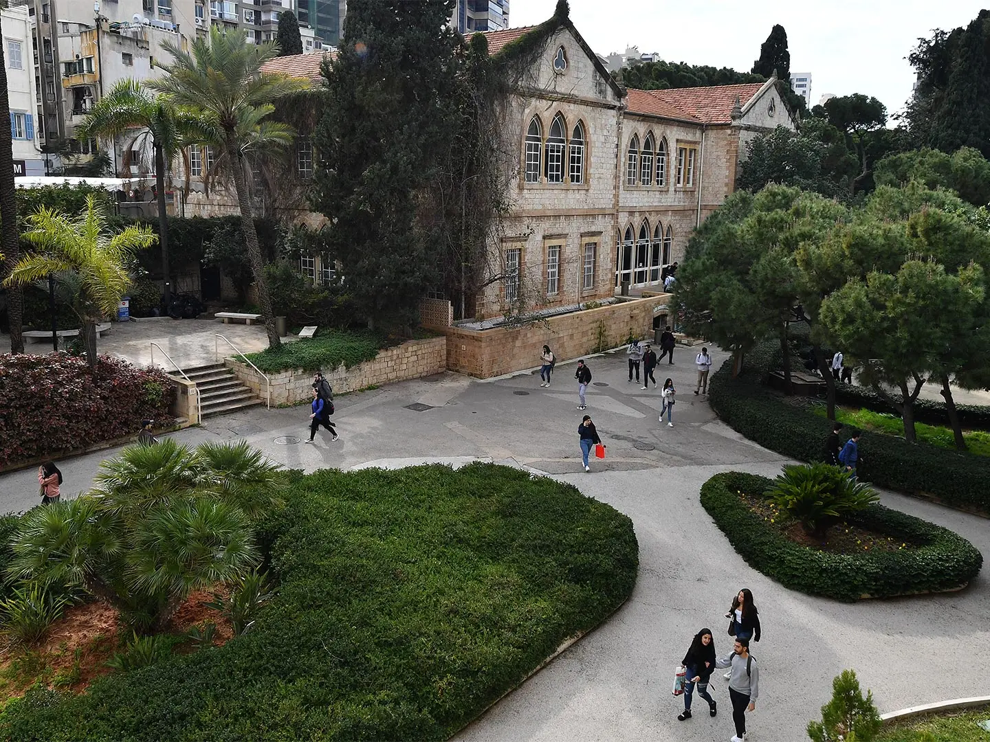 beirut, American University of Beirut, campus, university
