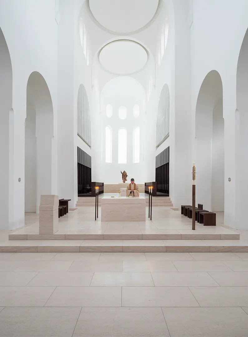 St Moritz Church, Augsburg, john pawson, salone milano, architecture