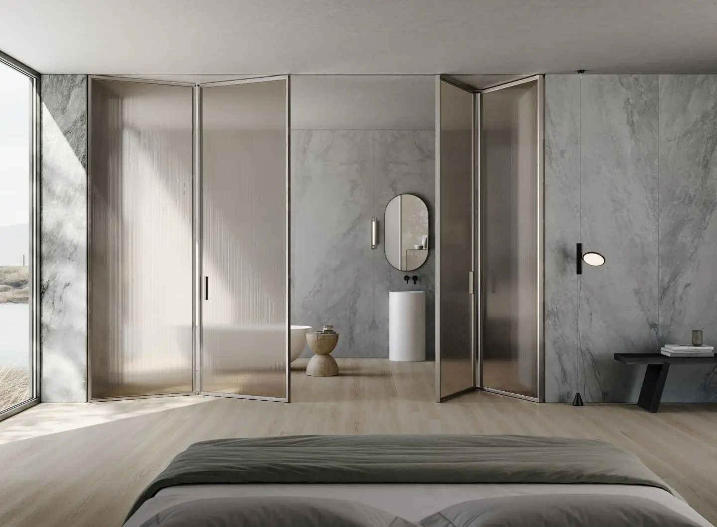 L7 Bi-folding, design Piero Lissoni