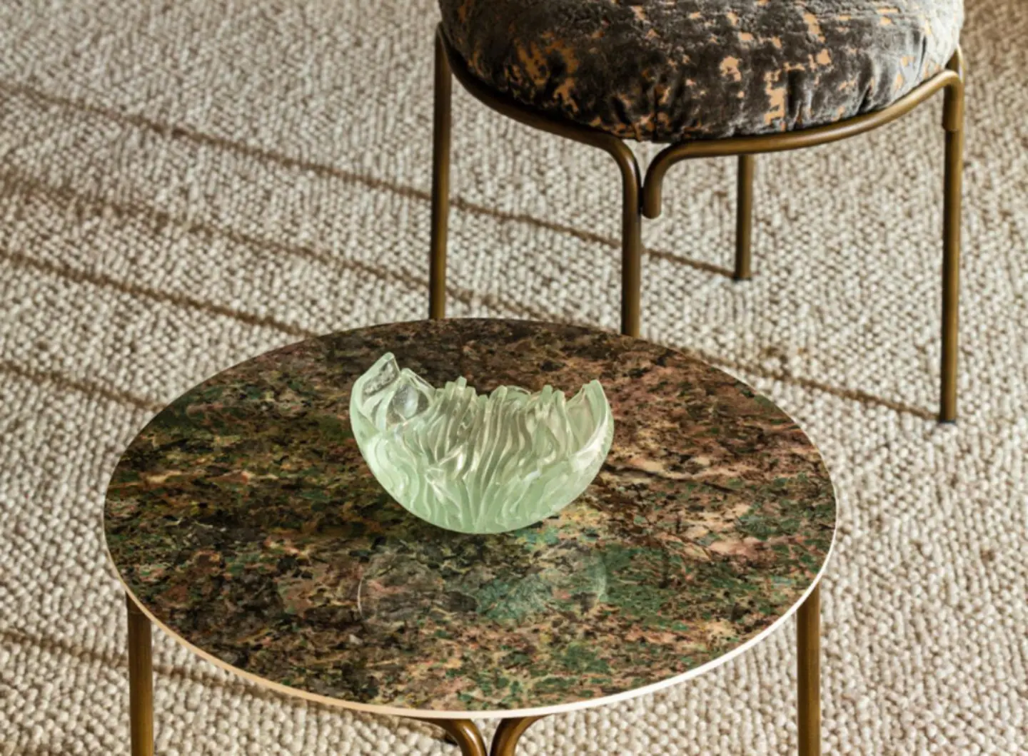 Divina Coffee Table & Pouf