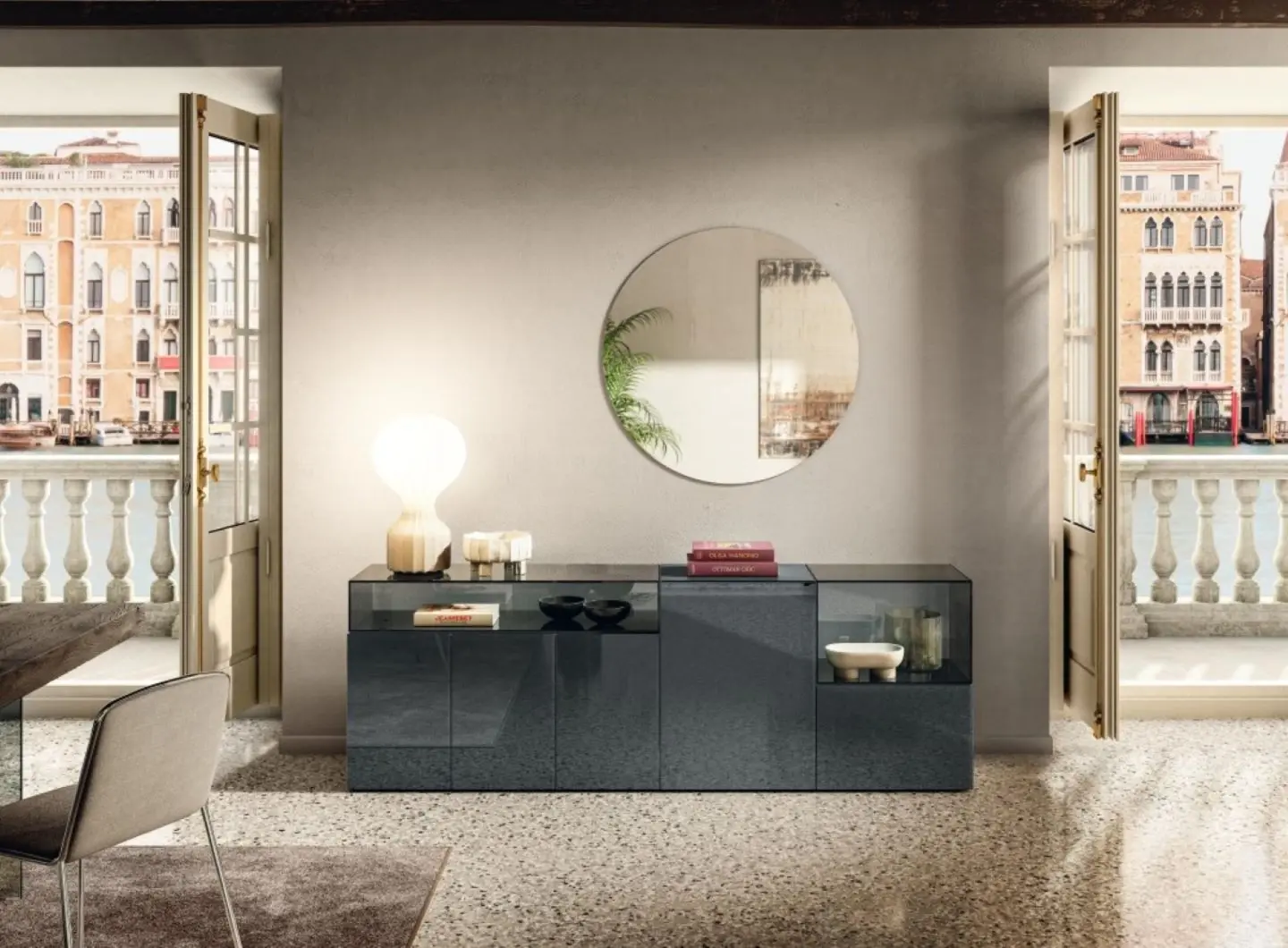 LAGO - 36e8 Glass Sideboard