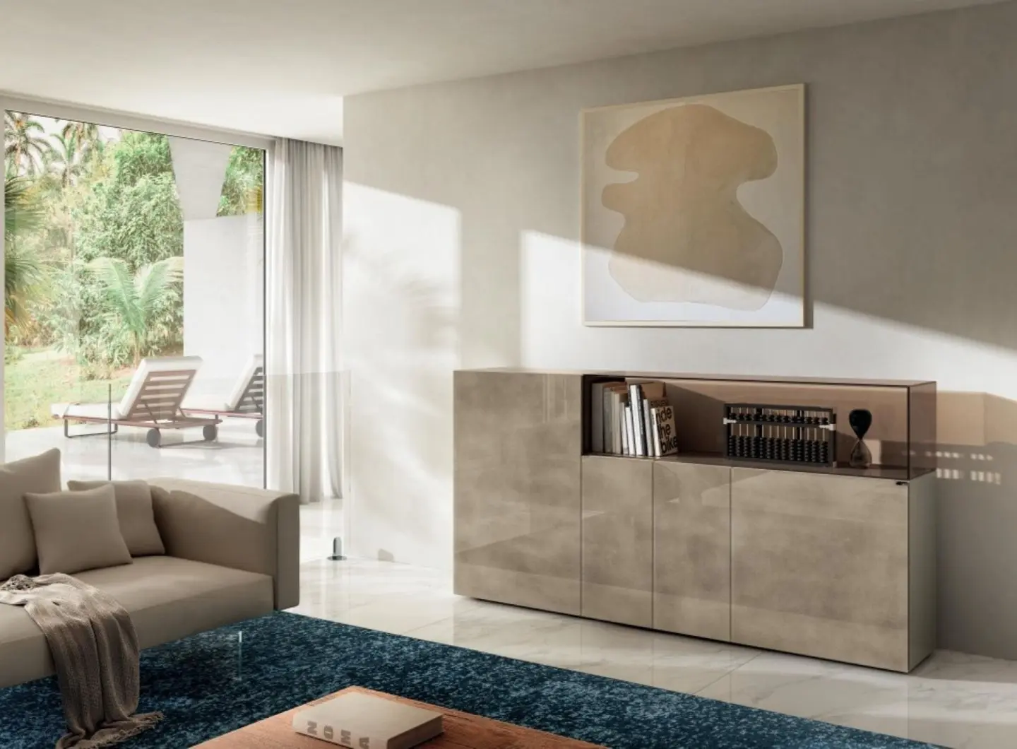 LAGO - 36e8 Glass Sideboard