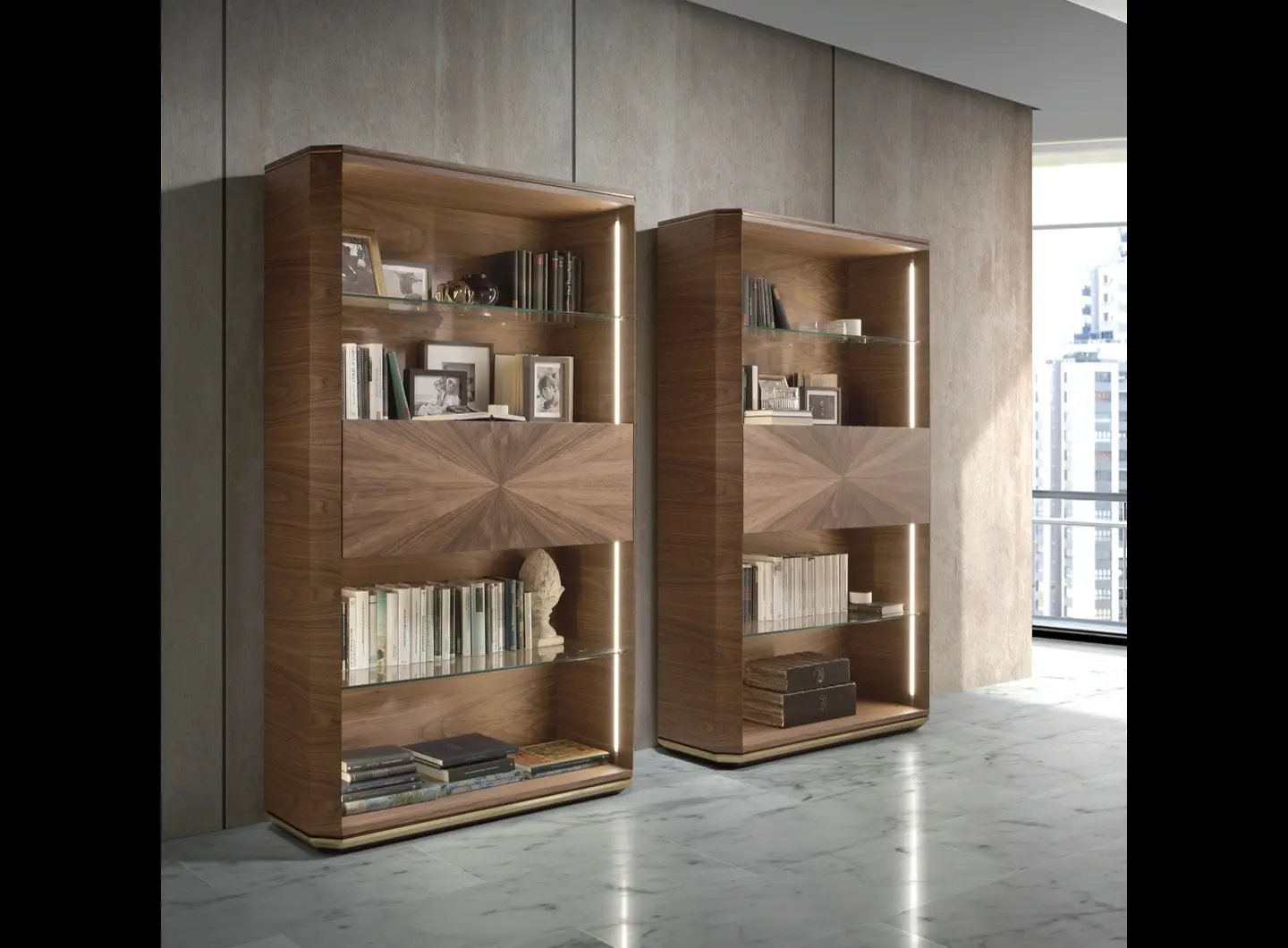 Emerald Bookcase