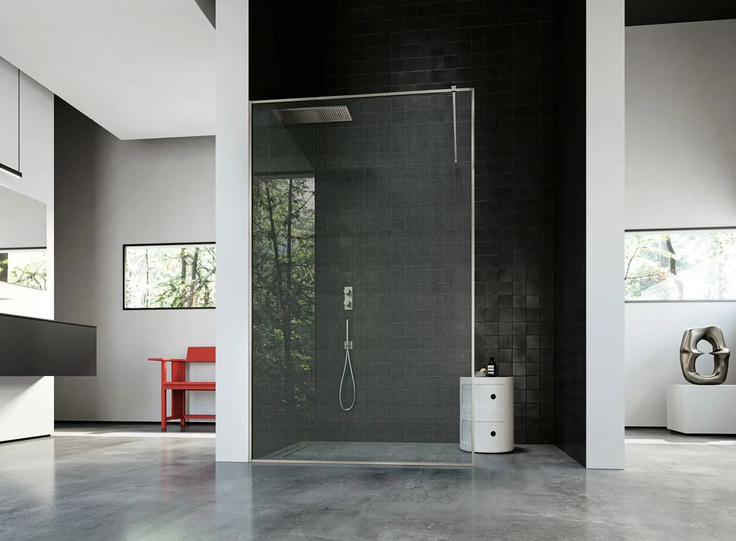 Vismaravetro - box doccia senza porta - SK-IN