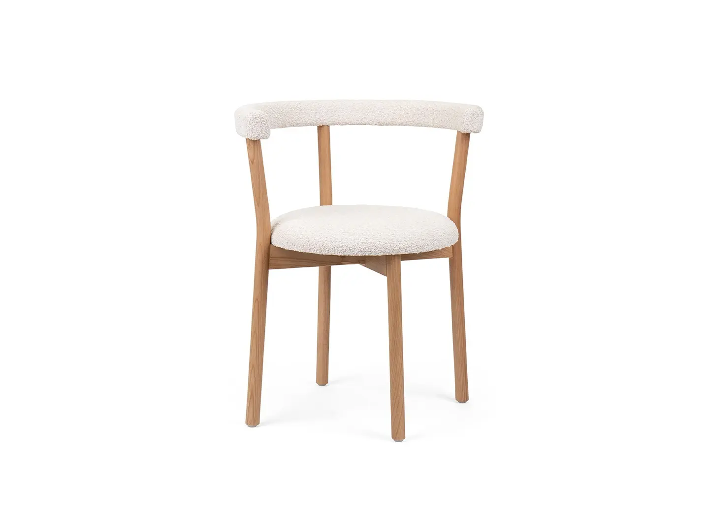 Twist Upholstered Dining Chair by Studio Segers