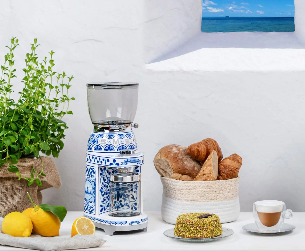 Smeg Blu mediterraneo collection