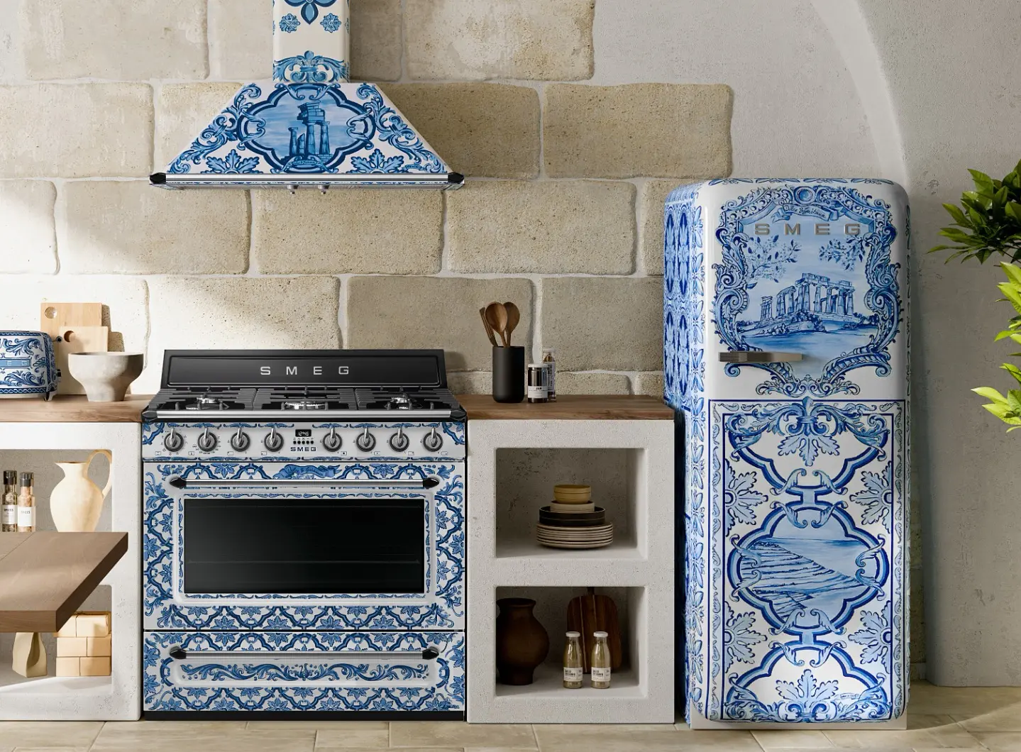 Cucina smeg dolce e gabbana deals