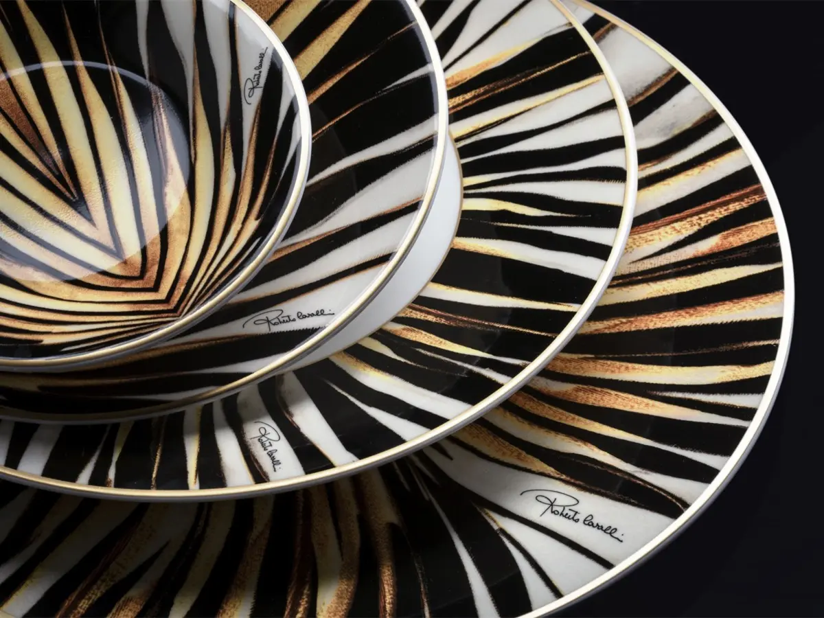 Roberto Cavalli Home Luxury Tableware - Ray of Gold