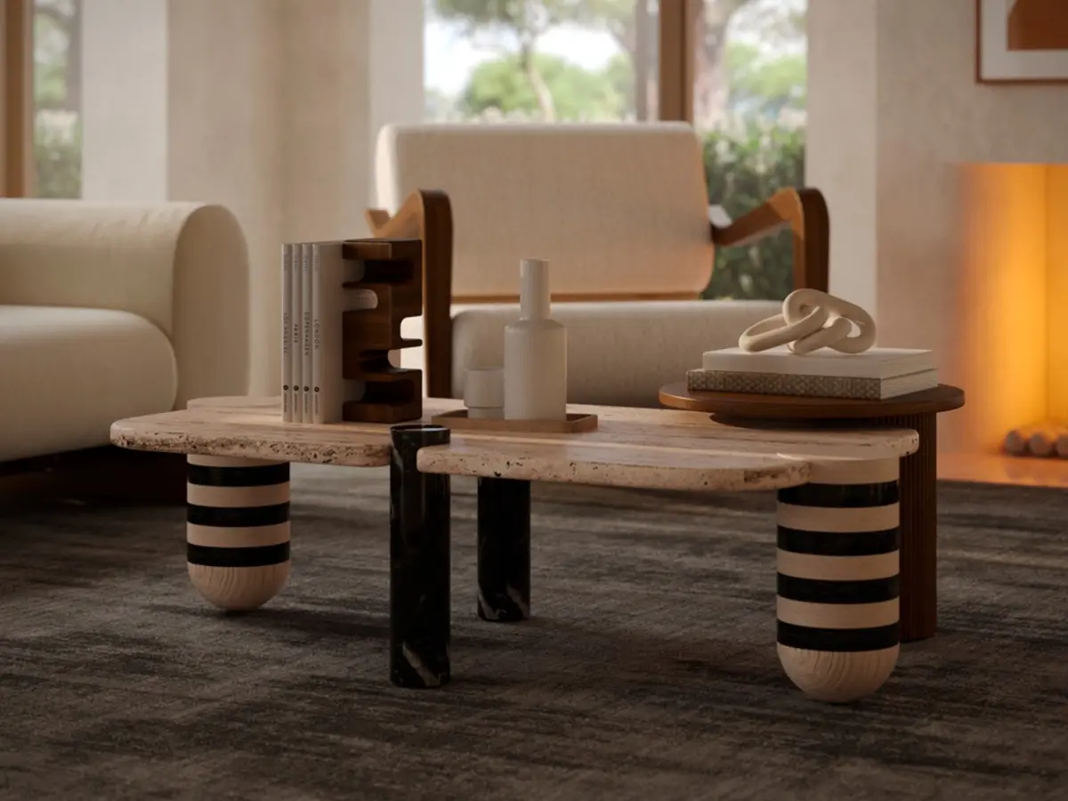 Mezzo Collection - Edith Center Table ambient