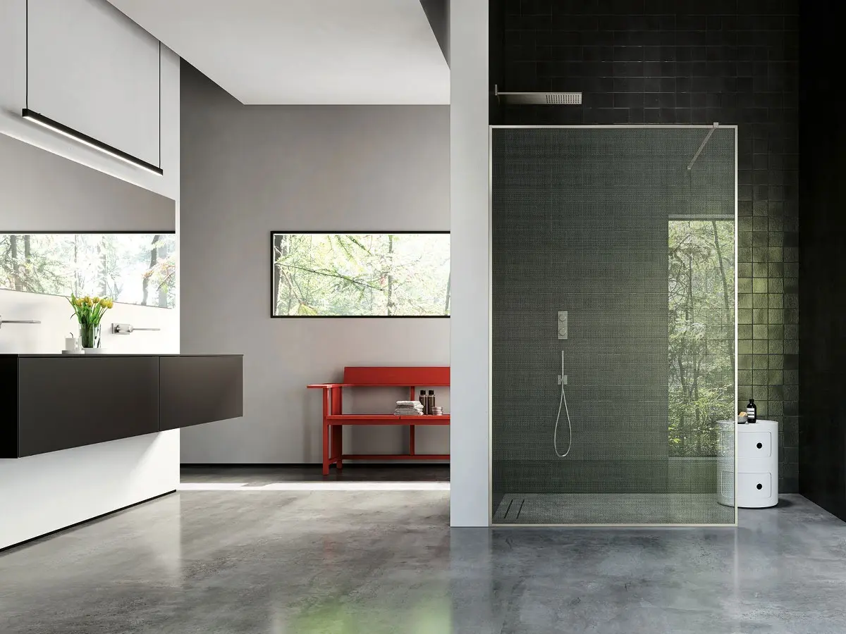 Vismaravetro - walk-in shower enclosure - SK-IN