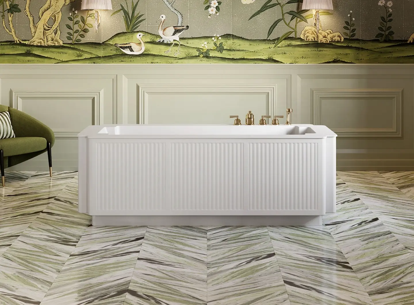 The Thirties bathtub - Design by Pierre-Yves Rochon