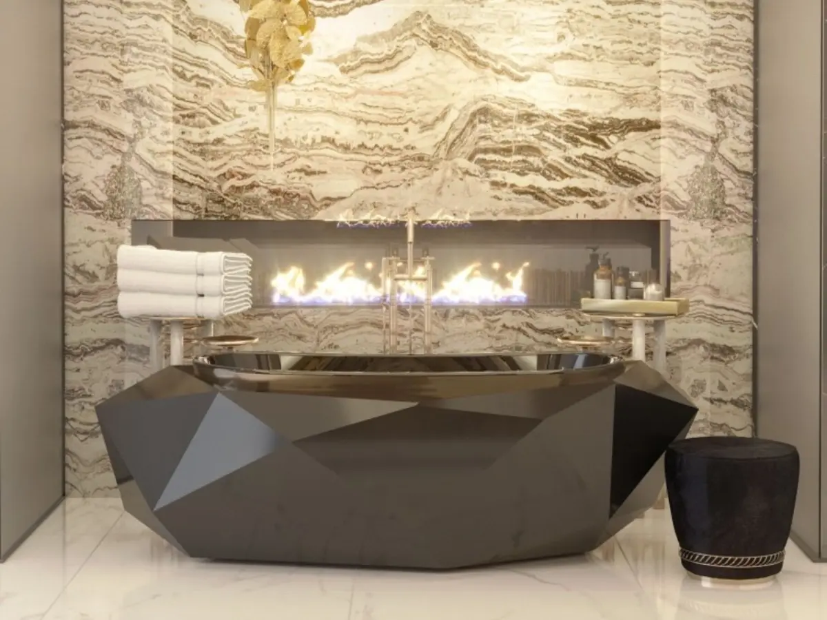 Timeless Luxury With the Diamond Bathtub 