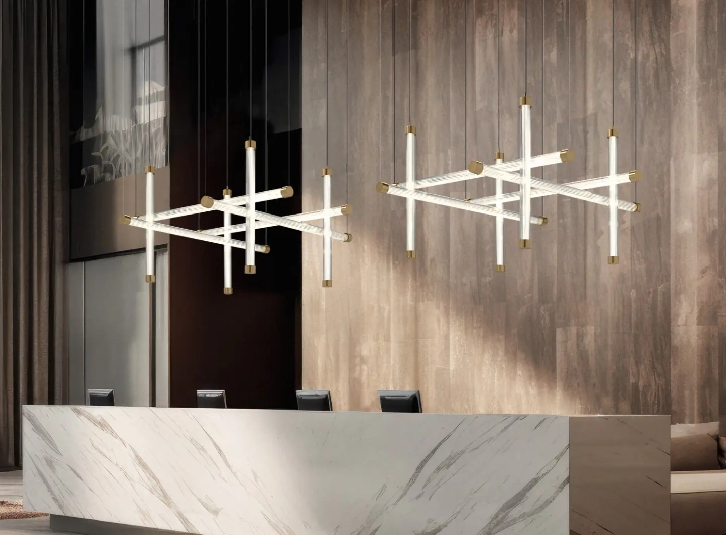Euroluce - light of Italy - Trama collection