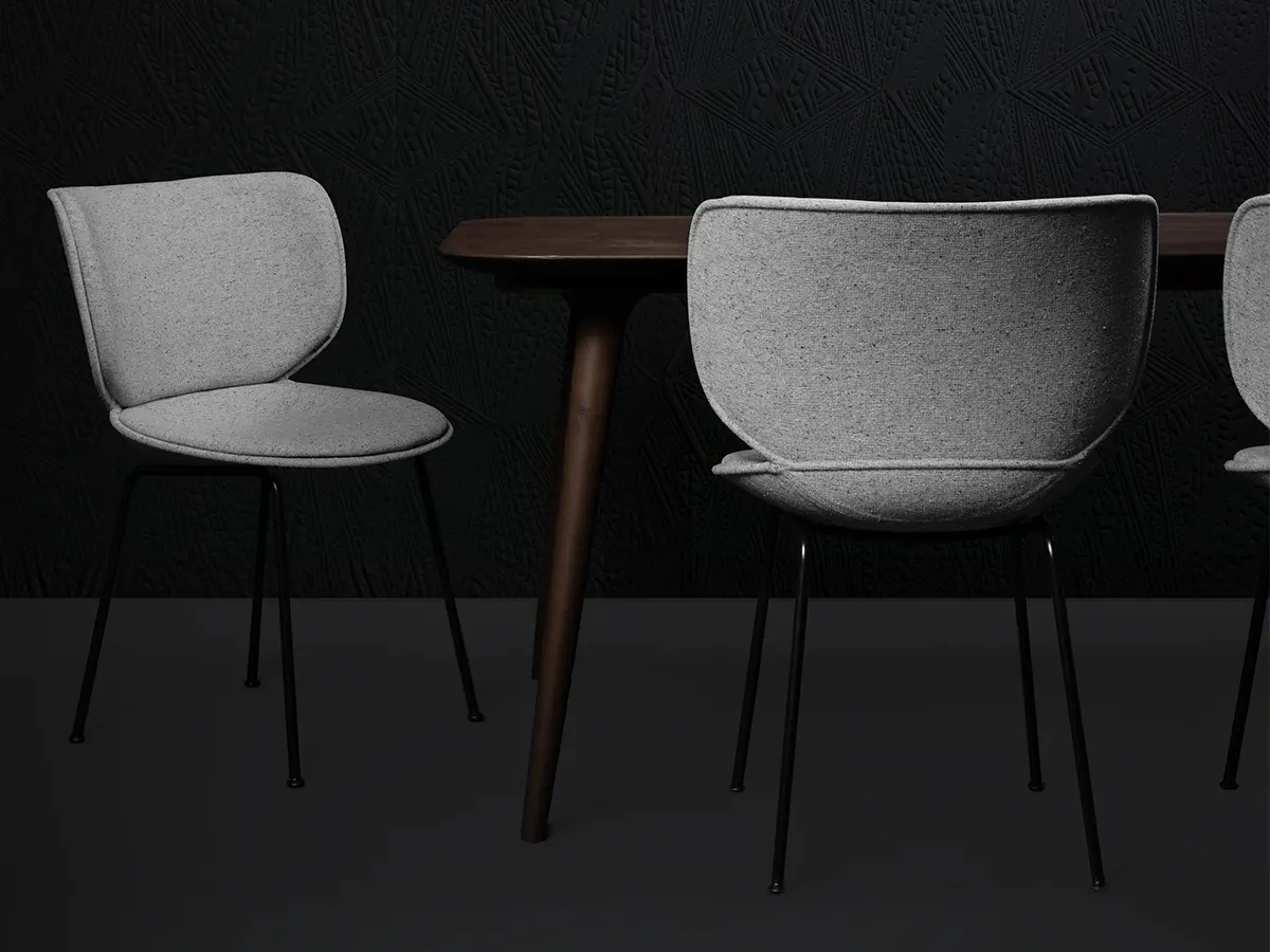 Moooi - Hana dining chair, Applied in Studio