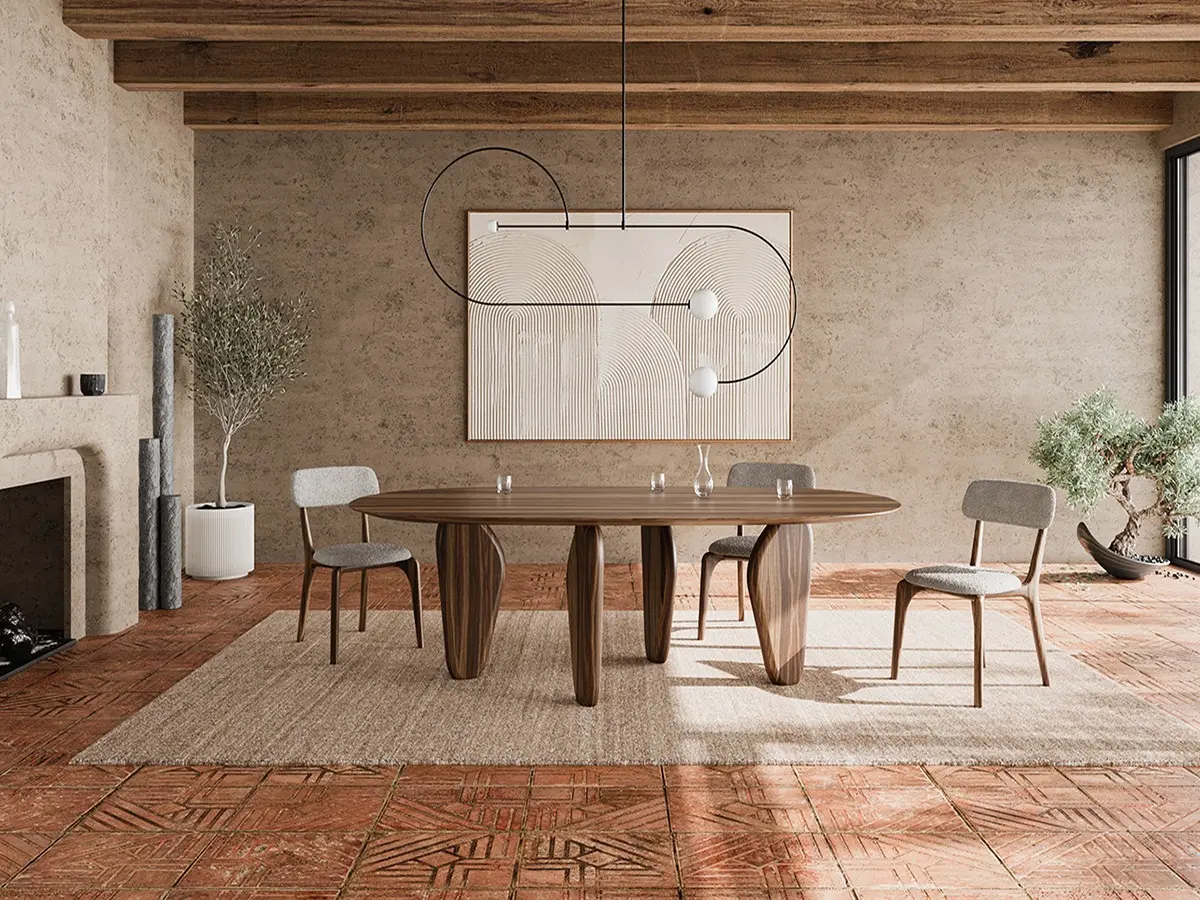 al2 - echo 001 oak_clara chair_eterna a 003 sideboard