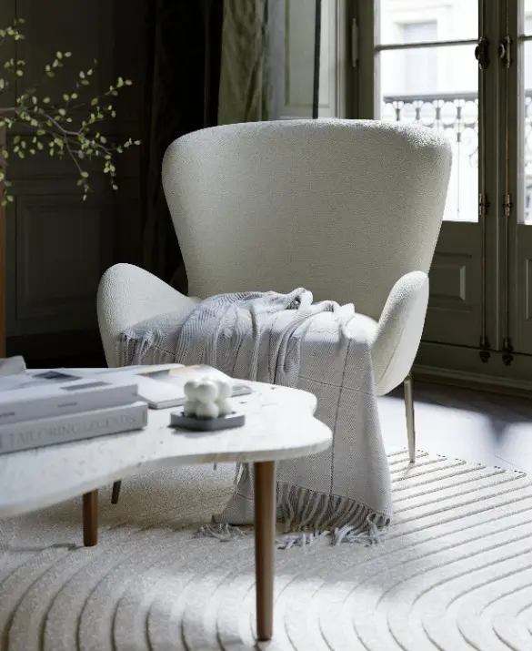 GLAM lounge chair - low back