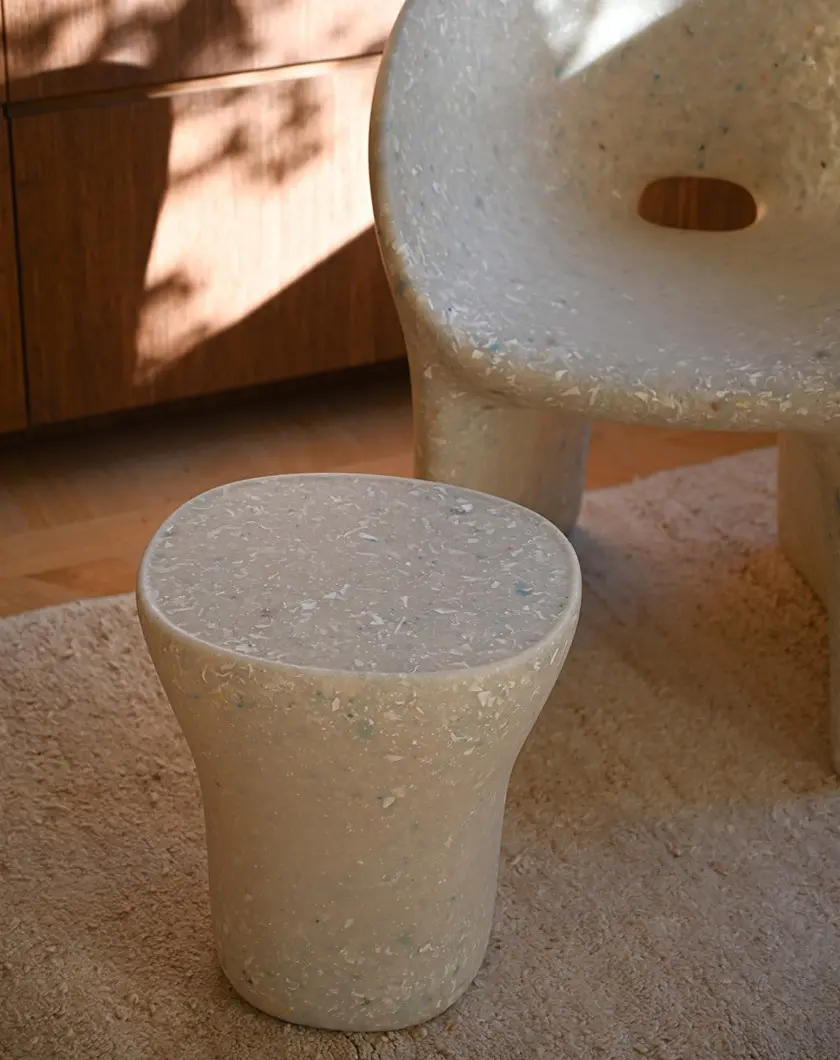 ecoBirdy - Judy Side Table Faded-White
