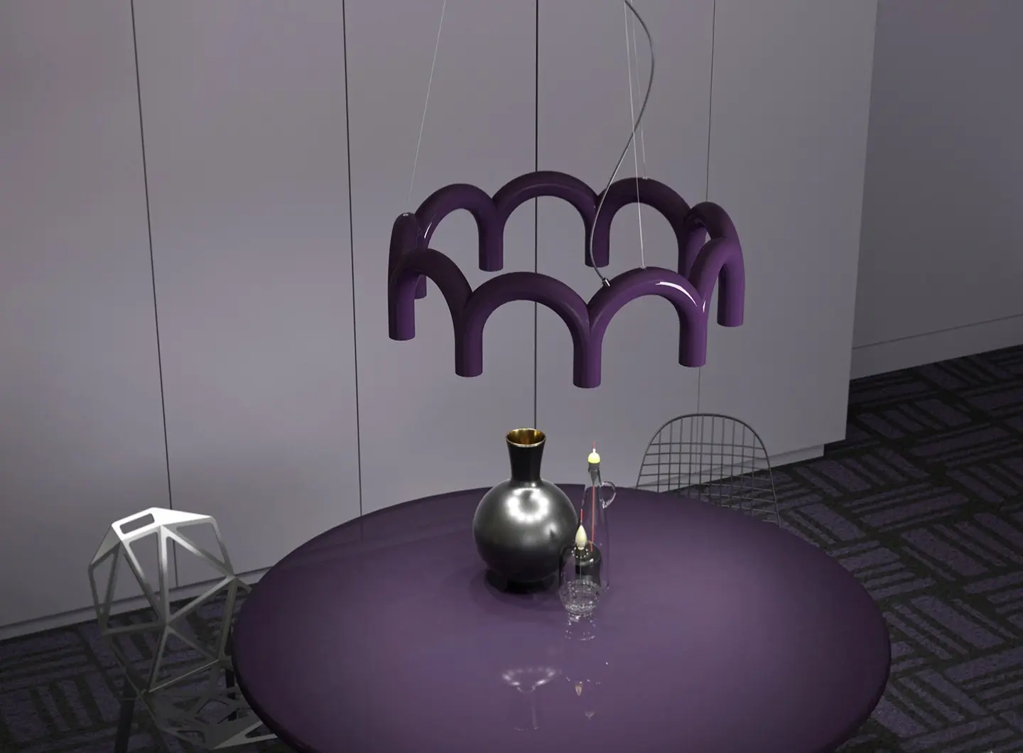 Arch Circle 76 purple