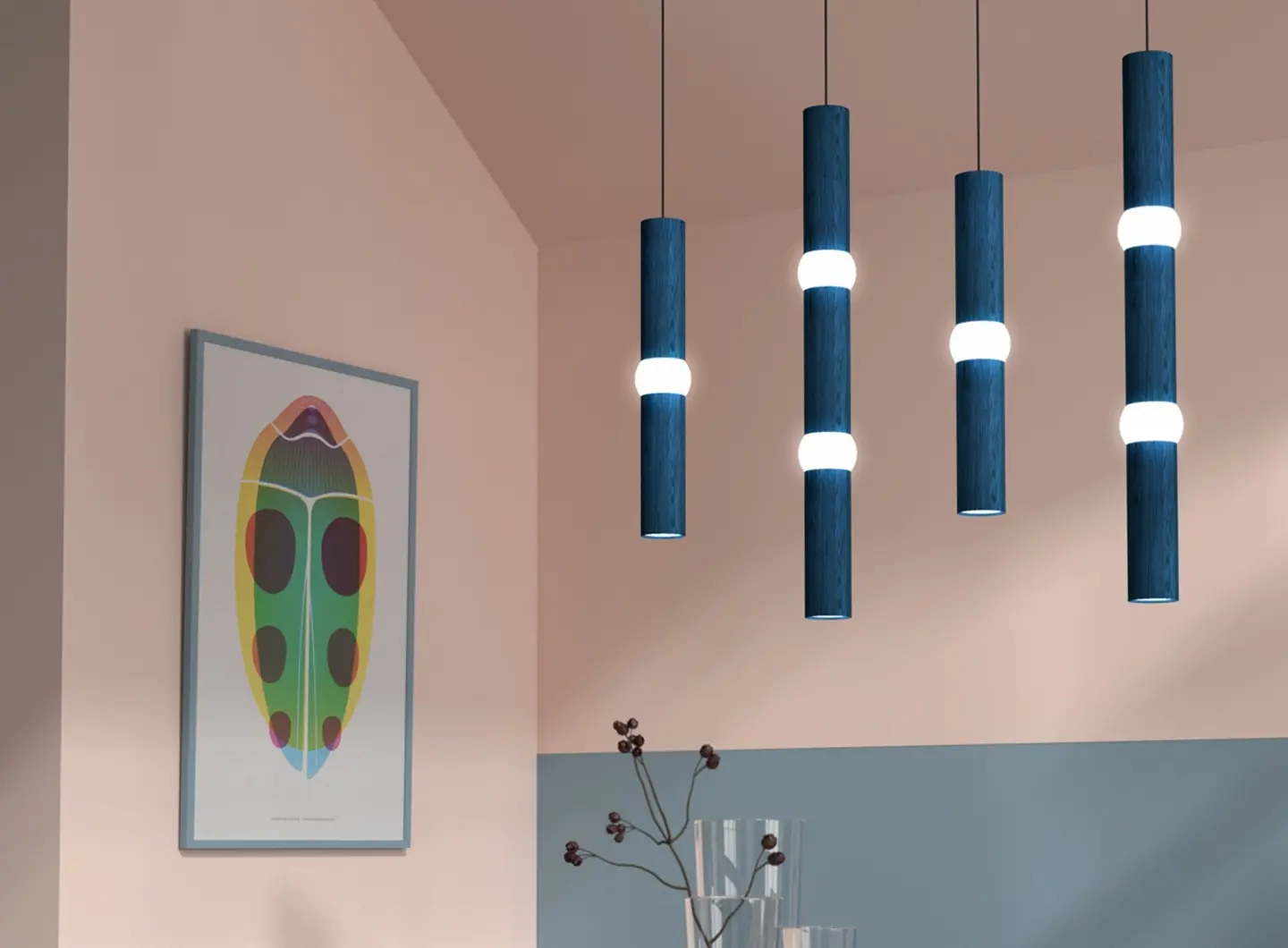 Lightbone large pendant