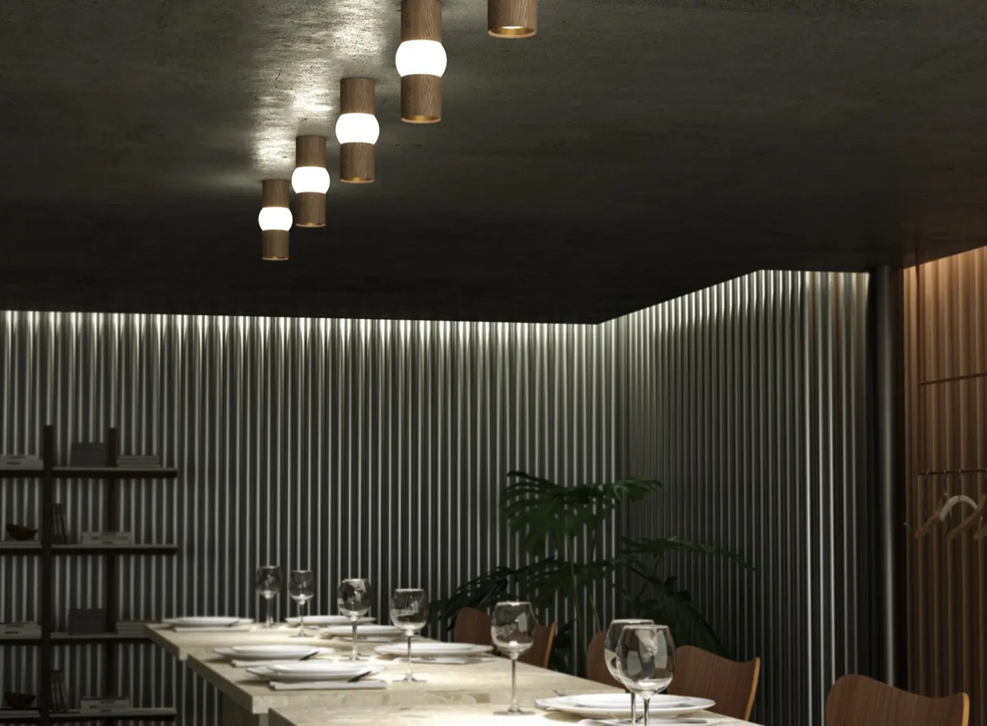 Lightbone ceiling small