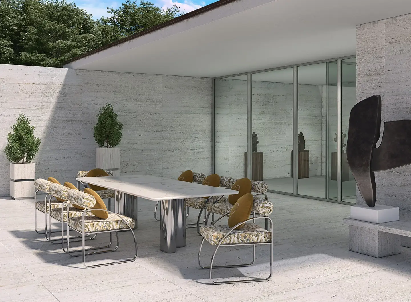 Barcellona dining set - Mirabile Dolcefarniente Outdoor collection