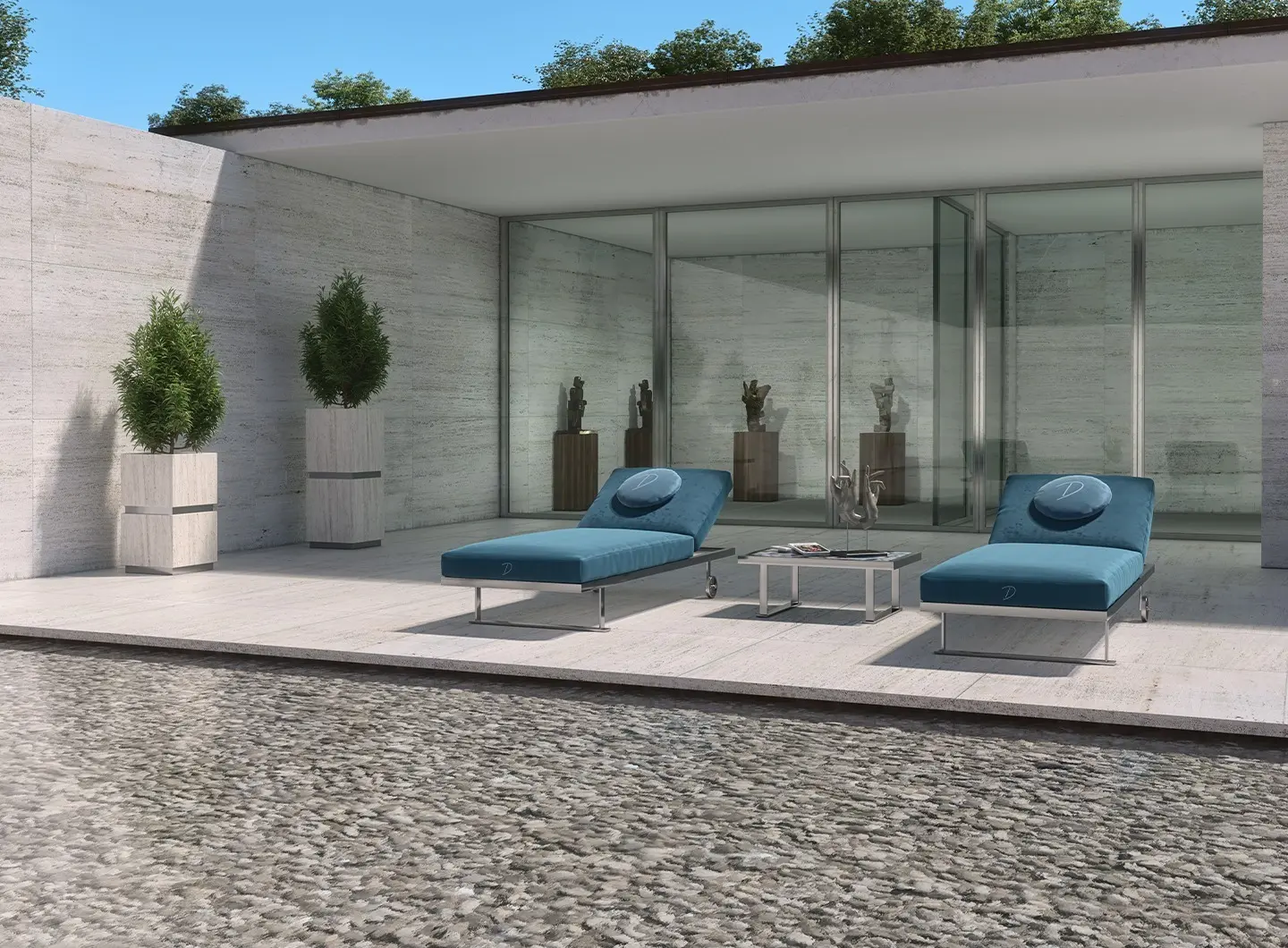 Barcellona relax set - Mirabile Dolcefarniente Outdoor collection
