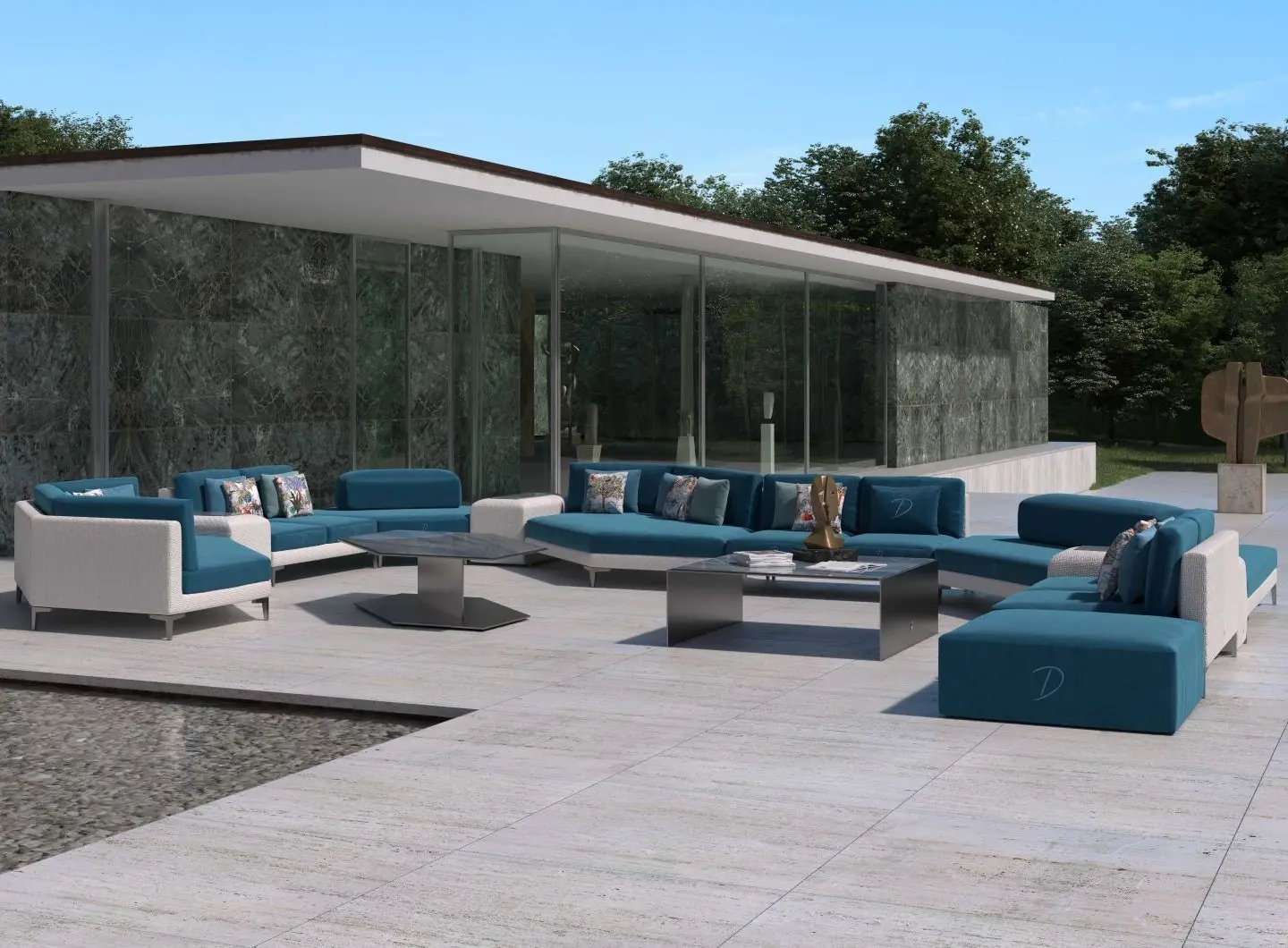 Miami lounge set - Mirabile Dolcefarniente Outdoor collection