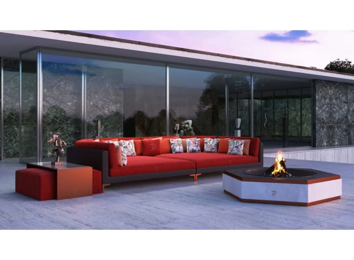 Miami lounge set - Mirabile Dolcefarniente Outdoor collection