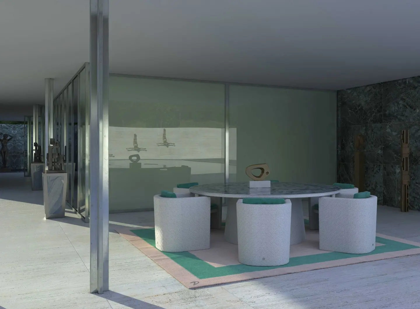 Miami dining set - Mirabile Dolcefarniente Outdoor collection