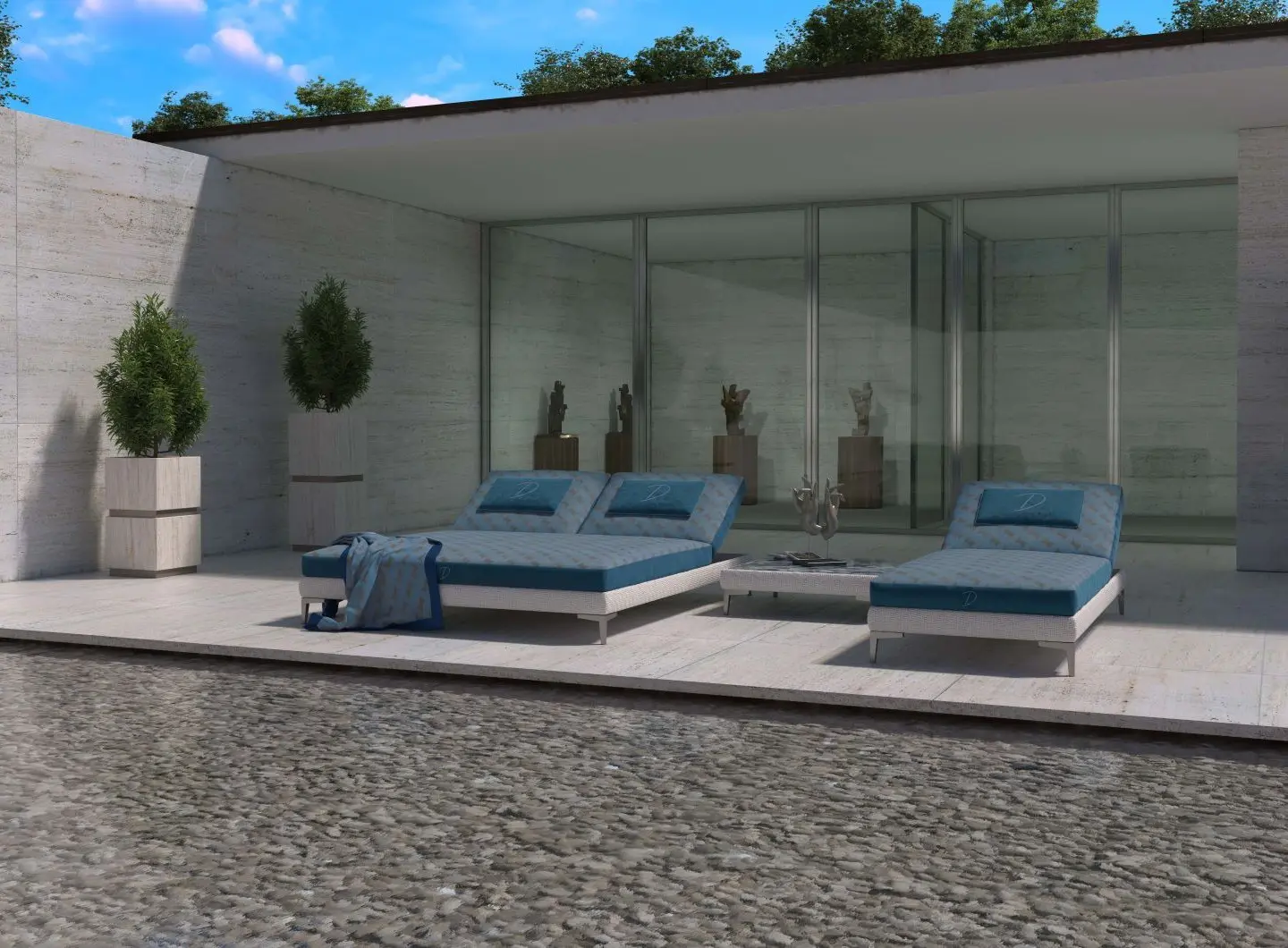 Miami relax set - Mirabile Dolcefarniente Outdoor collection