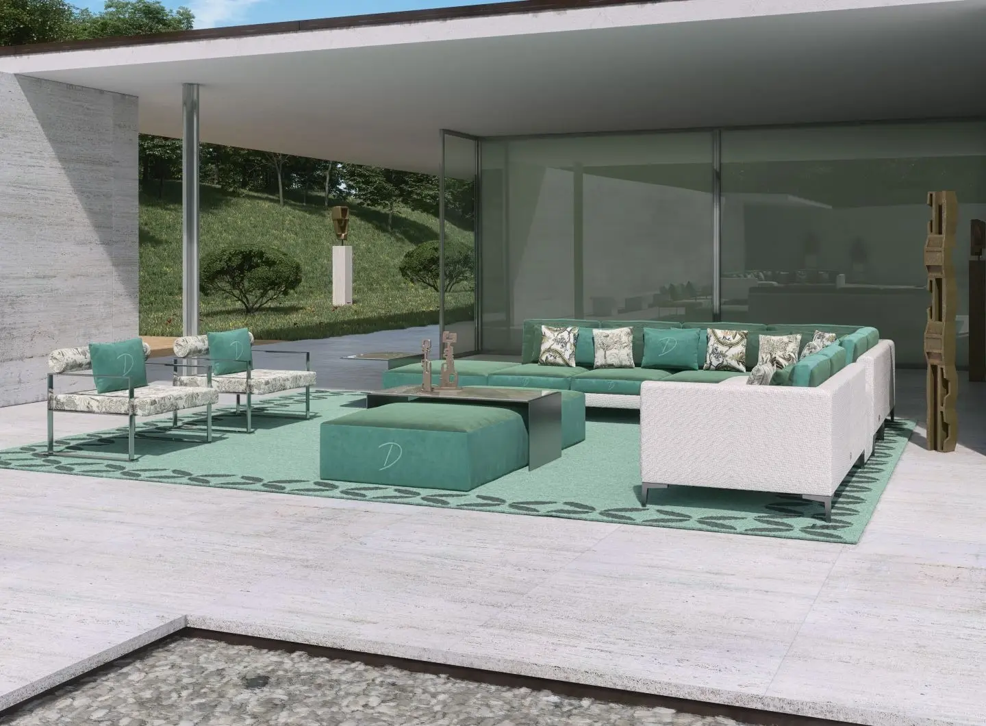 Miami lounge set - Mirabile Dolcefarniente Outdoor collection